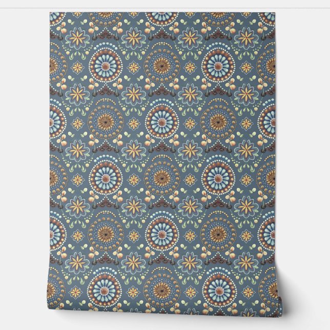 Gouden Symfonie Behang (Afrollen)