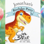 Gouden T Rex, Gelukkige Verjaardag Jongen Briefkaart