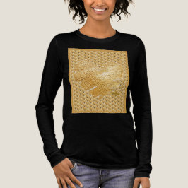 Gouden T-shirt ontworpen door Adiela Akoo