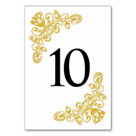  gouden tabel 10 kaart