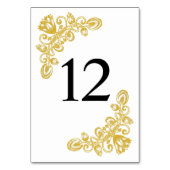gouden tabel 12 kaart (Voorkant)