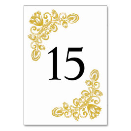  gouden tabel 15 kaart