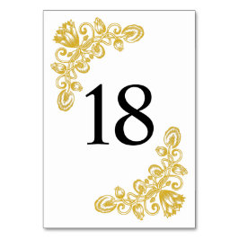  gouden tabel 18 kaart