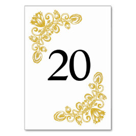  gouden tabel 20 kaart