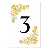  gouden tabel 3 kaart (Voorkant)