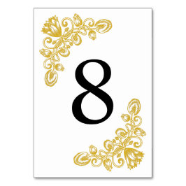  gouden tabel 8 kaart