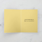  Gouden Tachtigste Verjaardag  Kaart (Binnen)