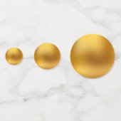 Gouden Tafelconfetti Confetti (Voorkanten)