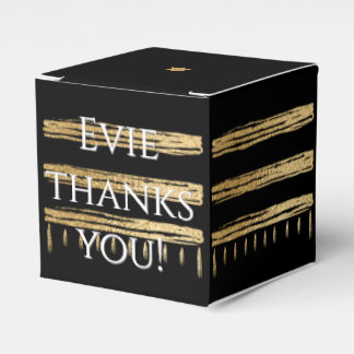 Gouden Tallit Bar/Bat Mitzvah klassieke favor doos Bedankdoosjes