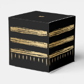 Gouden Tallit Bar/Bat Mitzvah klassieke favor doos Bedankdoosjes (Achterkant)
