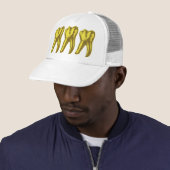 Gouden Tand Trucker Pet (In situ)