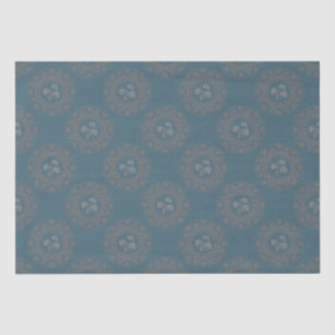 Gouden Tapestry Rococo Classic Polka Dot Mandala Tissuepapier