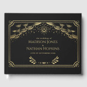  Gouden Tarot Kaart bruiloft gastenboek (Voorkant)