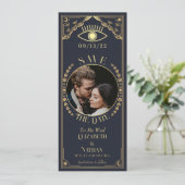  Gouden Tarot Kaart Foto Sla de Datum op (Staand voorkant)