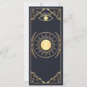  Gouden Tarot Kaart Foto Sla de Datum op (Achterkant)