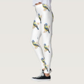 Gouden Tarwe en Blauwe Tit Leggings (Links)