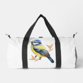 Gouden Tarwe en Blauwe Tit Plunjezak (Voorkant)