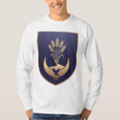 Gouden Tarwe Kreeft – Desert Fox Embleem T-shirt (Voorkant)