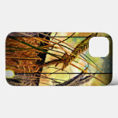 Gouden Tarwe Schittering iPad Air hoes (Achterkant (horizontaal))