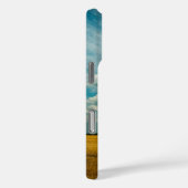 Gouden tarweveld en bewolkte blauwe lucht Case-Mate iPhone case (Achterkant / Rechts)