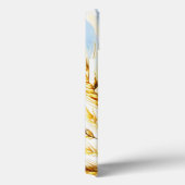 Gouden tarweveld schommelend in de zomer Case-Mate iPhone case (Achterkant / Rechts)