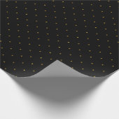 Gouden Teardrop Wrapping Paper Cadeaupapier (Hoek)