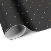 Gouden Teardrop Wrapping Paper Cadeaupapier (Rol Hoek)