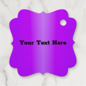 Gouden tekening van sierlijke  monarchvlinder bedankjes labels (Achterkant)