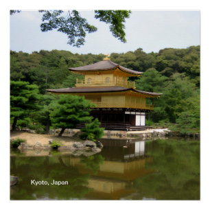 Gouden Tempel, Kyoto, Japan Perfect Poster