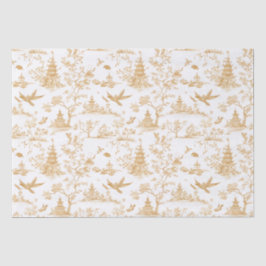 Gouden tempels Chinoiserie Tuiuse Papier