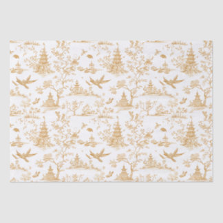 Gouden tempels Chinoiserie Tuiuse Papier