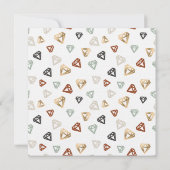 Gouden Terracotta & Mintgroene Kleurenpaletkaart Kaart (Achterkant)