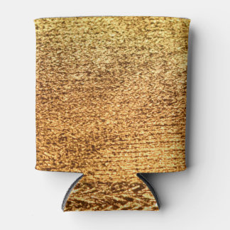 Gouden textiel: glamoureuze macro achtergrond. blikjeskoeler