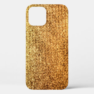 Gouden textiel: glamoureuze macro achtergrond. Case-Mate iPhone case