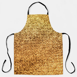 Gouden textiel: glamoureuze macro achtergrond. schort