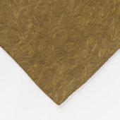 gouden textuur, gouden elegant fleece deken (Hoek)
