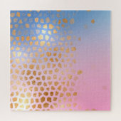 Gouden textuur: gradiënt abstracte achtergrond legpuzzel (Horizontaal)
