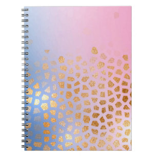 Gouden textuur: gradiënt abstracte achtergrond notitieboek