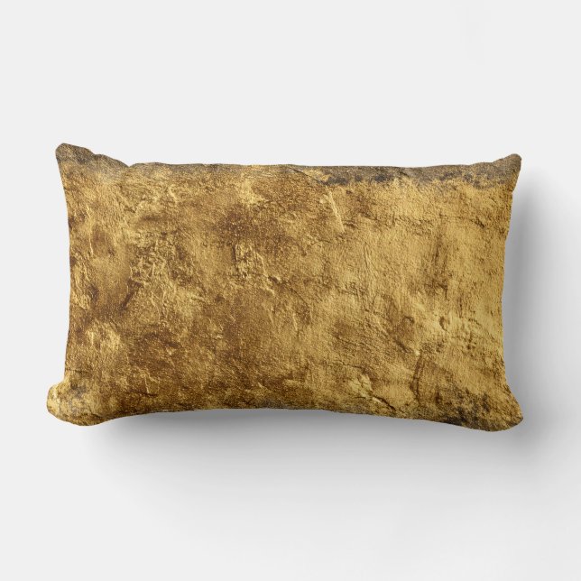 Gouden textuur kussen (Voorkant)