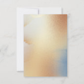 Gouden Textuur Verjaardag Kaart (Achterkant)