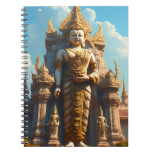Gouden Thaise Tempelbewaker Notitieboek