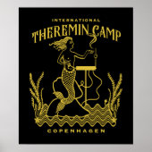Gouden Theremermaid Poster (Voorkant)