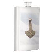 Gouden Thor Hamer wolken roestvrij stalen kolf Flacon (Rechts)