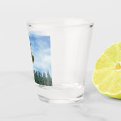 Gouden Thor Hammer bomen geschoten glas (Rechts)