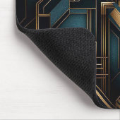 Gouden Tijdperk Glamour Geometrisch Ontwerp Muismat (Hoek)