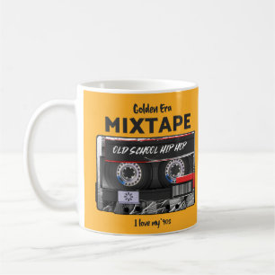 Gouden Tijdperk Mixtape 90's Old School Hip-Hop Sf Koffiemok