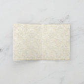 Gouden Tijdperk van Elegantie, Dankkaartjes Bedankkaart (Binnen)