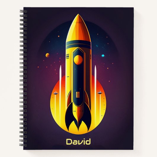 Gouden Tijdperk van Sciencefiction Notitieboek (Voorkant)