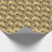 Gouden Tijger Inpakpapier (Hoek)