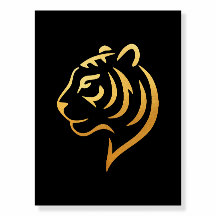 Gouden Tijger Japan Minimalistisch